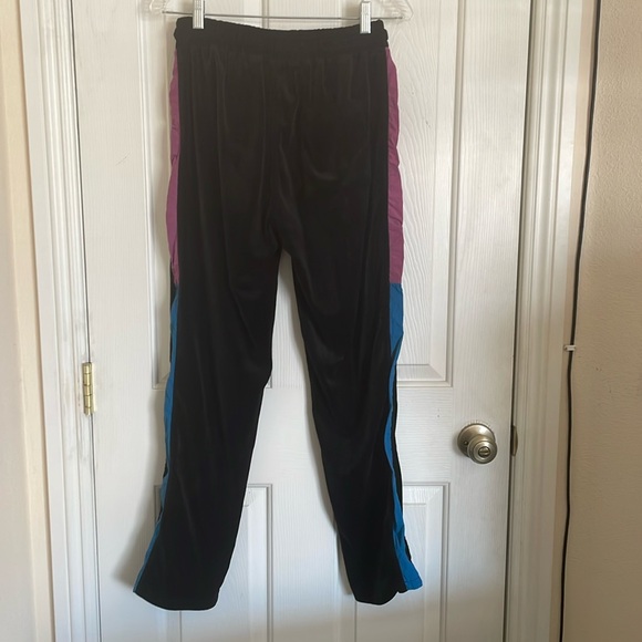 Pink + Dolphin The Tech Velour Velvet Track Sweat pants size M - Picture 3 of 9